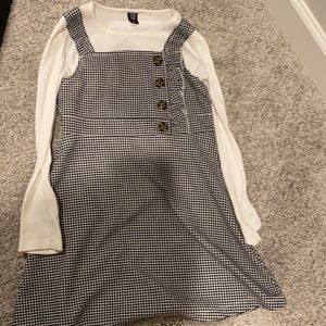 Girl sweater dress star ride Sz 7/8